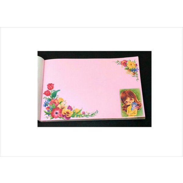 画像3: ねこガール🐱メモ帳＊ハート型シール特典付き＊アニマルガール💓オリジナル (3)