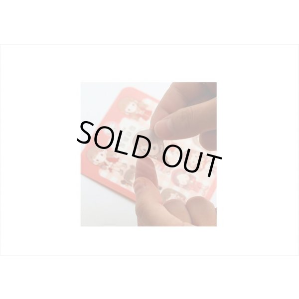 画像7: 7色の女の子＊イエロー＊防水＊PET＊ダイカットシール＊40枚＊海外製 (7)