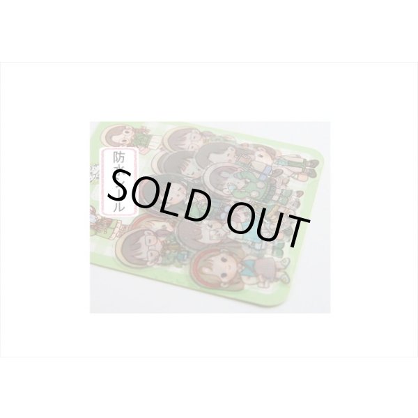 画像6: 7色の女の子＊イエロー＊防水＊PET＊ダイカットシール＊40枚＊海外製 (6)