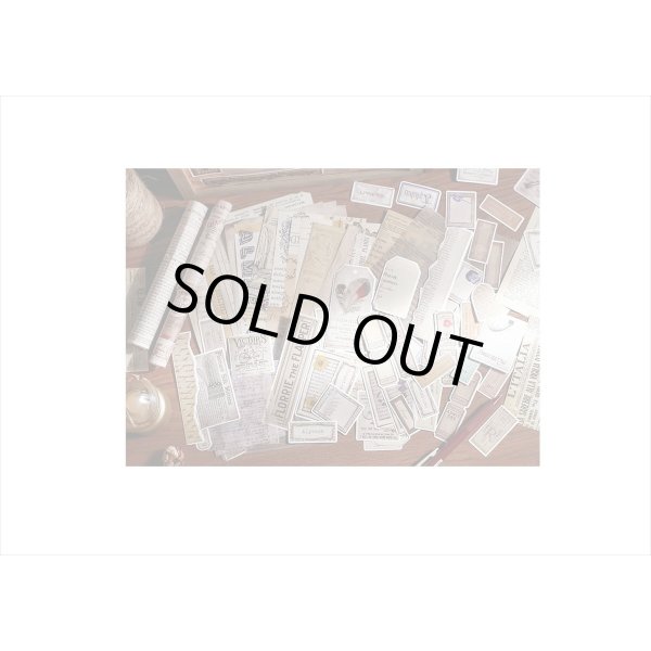 画像8: ペーパーいろいろ90点セット❕植物と蝶々・レッド＊トレペやシール＊海外製 (8)