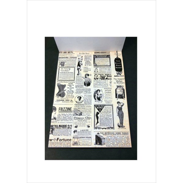 画像9: 豪華　オリジナルパターンペーパー帳　柄違い40枚綴り＊オリジナル (9)