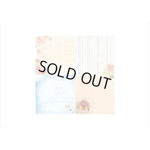 画像8: 紙モノ好きにはたまらない＊Love for ever＊パターンペーパー＊24枚＊海外製 (8)