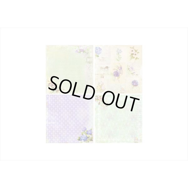 画像4: 紙モノ好きにはたまらない＊Alice＊パターンペーパー＊24枚＊海外製 (4)