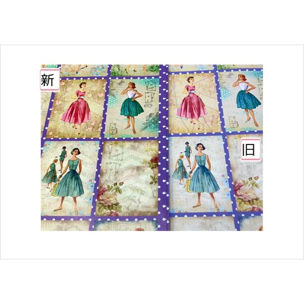 画像6: 新❕❕ファッションモデル👗コラージュペーパー＊2色入り＊オリジナル (6)