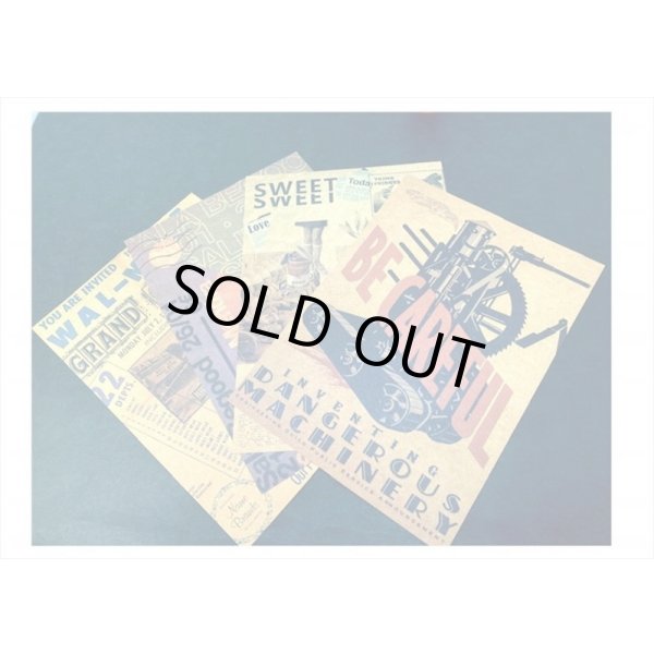 画像4: トレペ封筒入り＊世紀＊クラフトペーパーセット＊10枚＊海外製 (4)