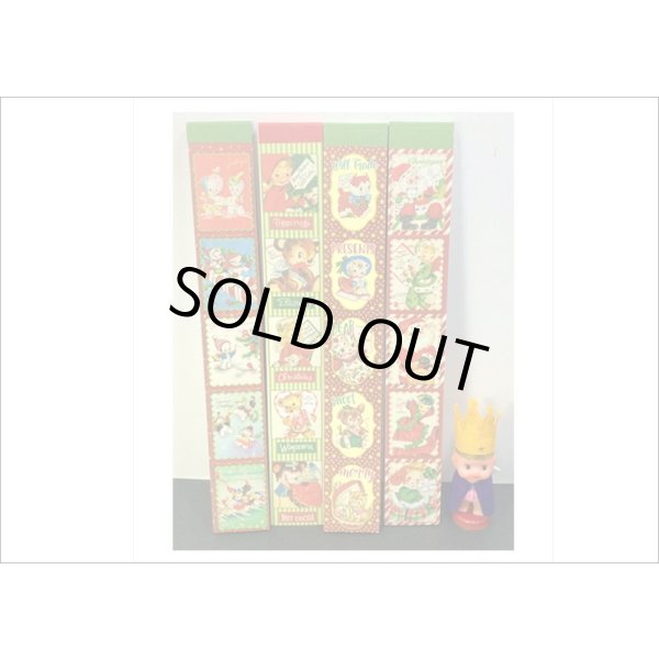 画像14: クリスマス🎄ミシン目入りシール綴り＊ブラウンドット🎅150カット＊海外製 (14)