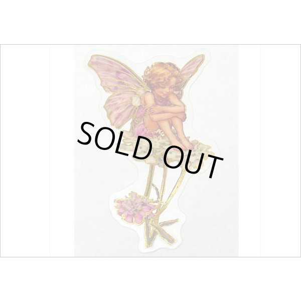 画像6: 金箔・防水＊花の妖精＊ピンク＊PETシール＊海外製 (6)