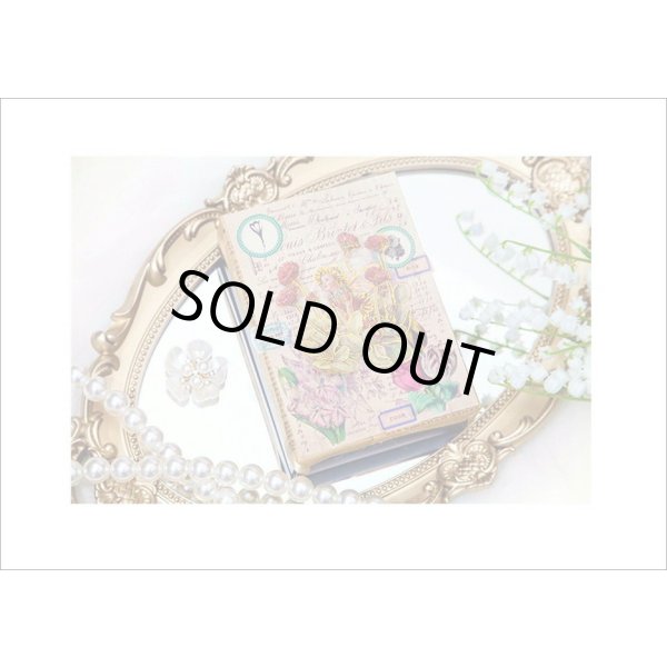 画像13: 金箔・防水＊花の妖精＊オレンジ＊PETシール＊海外製 (13)