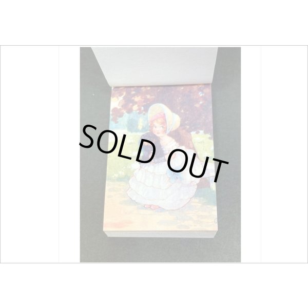 画像3: miniペーパー帳＊リトルガール＊100枚＊海外製 (3)