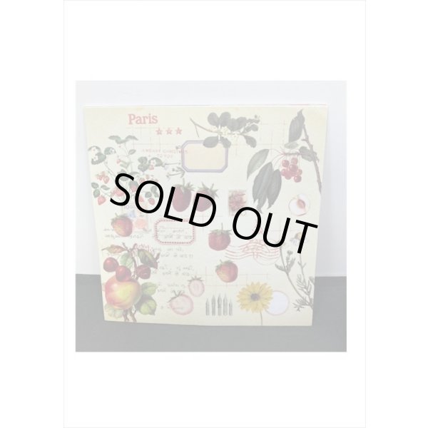 画像7: 大きなシールシート🍒フルーツ🍒折り紙サイズ＊８枚入り＊海外製 (7)