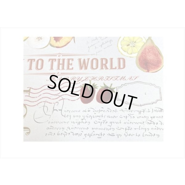 画像10: 大きなシールシート🍒フルーツ🍒折り紙サイズ＊８枚入り＊海外製 (10)