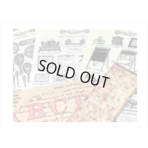 画像7: ペーパーいろいろセット＊4・フラワー＊窓付きクラフト封入り＊海外製 (7)