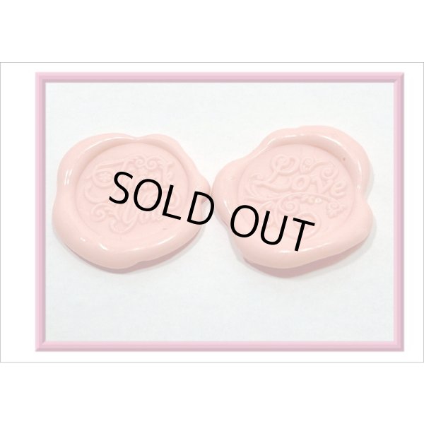 画像3: シーリングスタンプシール＊6種＊ピンク＊メッセージ (3)