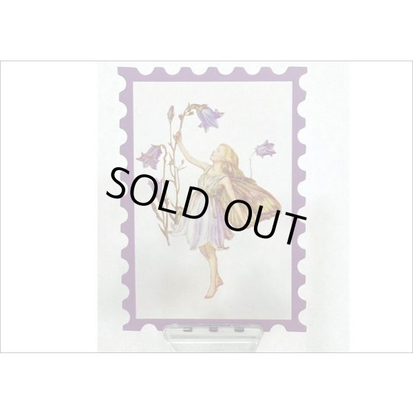 画像7: 切手型フレーム付＊グリーン・花の妖精＊PETシール＊50枚＊箱入り＊海外製 (7)