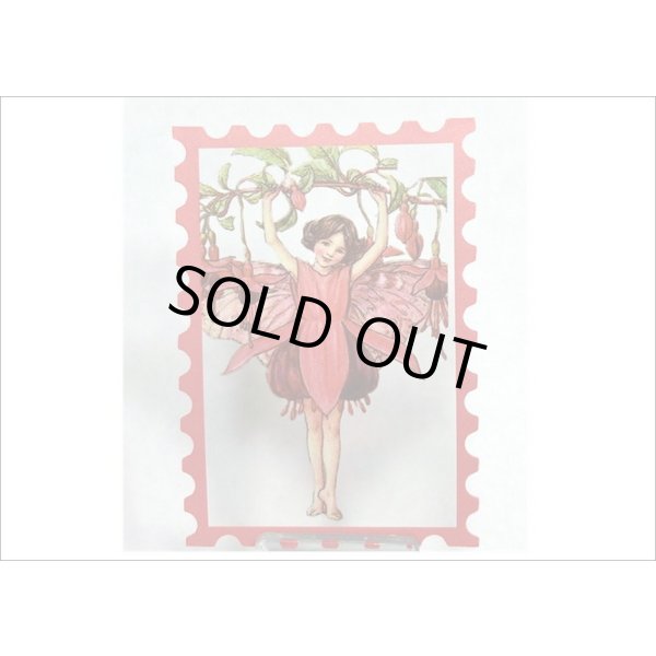 画像4: 切手型フレーム付＊グリーン・花の妖精＊PETシール＊50枚＊箱入り＊海外製 (4)