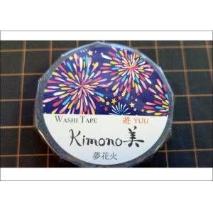 画像: 「夢花火」　Kimono　美（きものび）マスキングテープ