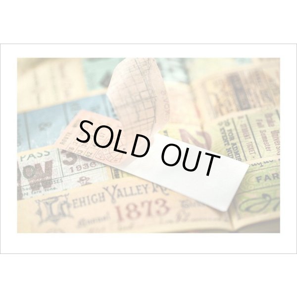 画像10: 全部柄違いのミニシール💓チケット＊和紙シール＊50枚＊＊海外製 (10)