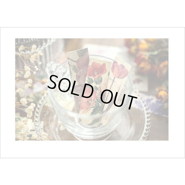 画像11: 全部柄違いのミニシール💓フラワー＊和紙シール＊50枚＊＊海外製 (11)