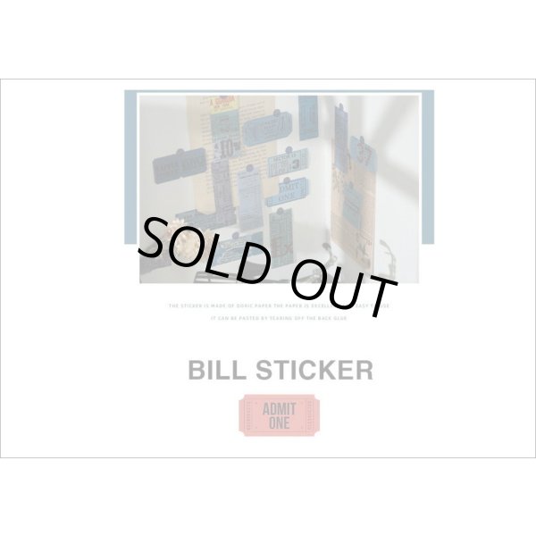 画像9: 玉紐付きミニBOX💓＊No.2・オレンジ＊チケット＊シール＊海外製 (9)