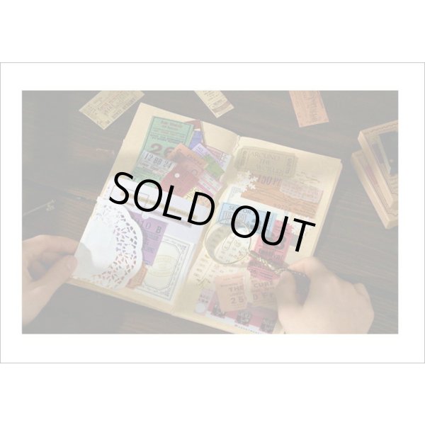 画像9: 玉紐付きミニBOX💓＊No.1・イエロー＊チケット＊シール＊海外製 (9)