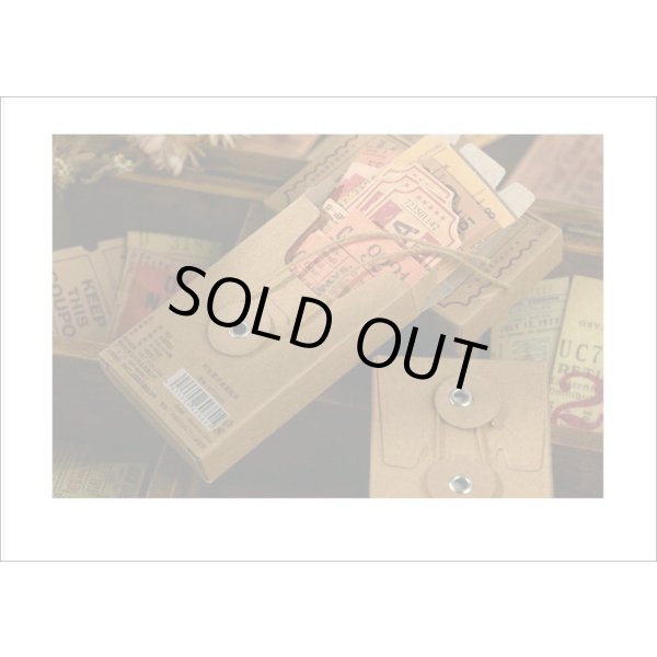 画像8: 玉紐付きミニBOX💓＊No.1・イエロー＊チケット＊シール＊海外製 (8)