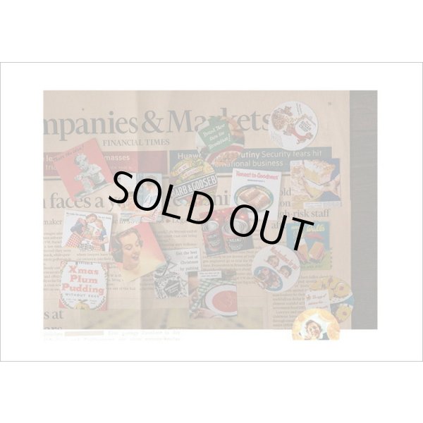 画像6: アメリカン♪柄違い45枚＊光沢シール＊箱入り＊海外製 (6)