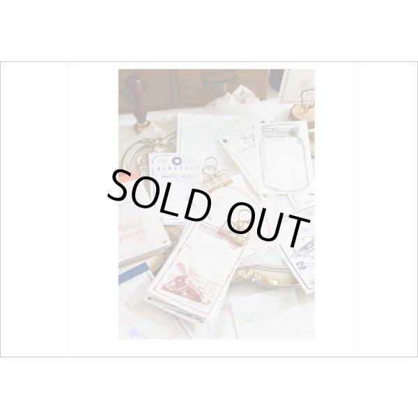 画像13: トレペ入り♪3種のペーパーメモ＊ピンク・ヴィクトリア風＊30枚＊海外製 (13)