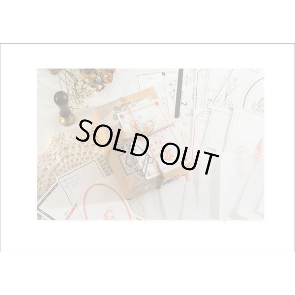 画像15: トレペ入り♪3種のペーパーメモ＊ピンク・ヴィクトリア風＊30枚＊海外製 (15)