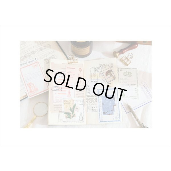 画像11: トレペ入り♪3種のペーパーメモ＊ピンク・ヴィクトリア風＊30枚＊海外製 (11)