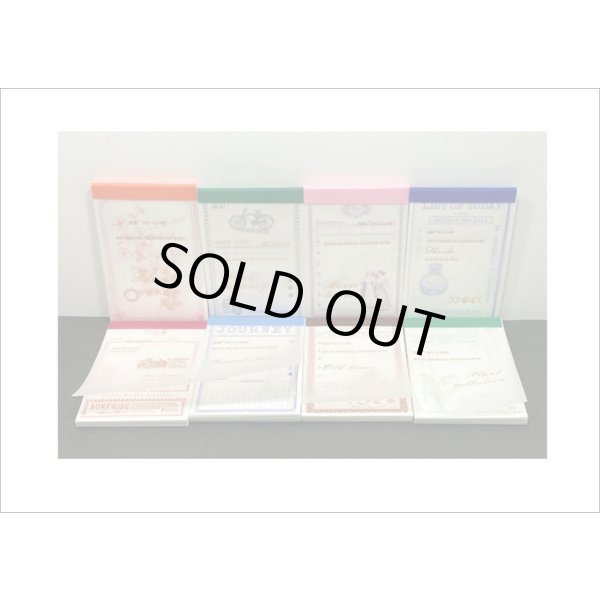 画像19: トレペ入り♪3種のペーパーメモ＊ピンク・ヴィクトリア風＊30枚＊海外製 (19)