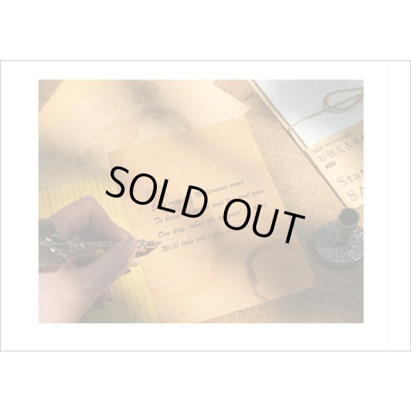 画像16: コーヒー染め風＊2種のペーパーセット＊マキアート・植物＊20枚＊海外製 (16)