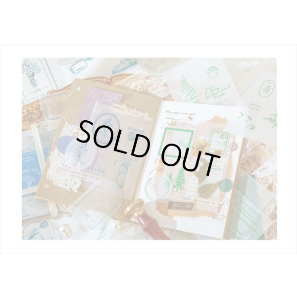 画像16: エンボス箔押し💓グリーン＊トレペのプチギフト＊15枚＊海外製 (16)