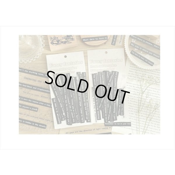 画像6: 2種＊一行英文＊ステッカー＊未来＊40枚＊海外製 (6)