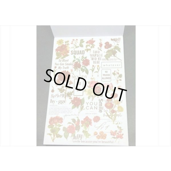 画像8: 50シート❕大きな和紙シール帳＊シューベルト＊海外製 (8)