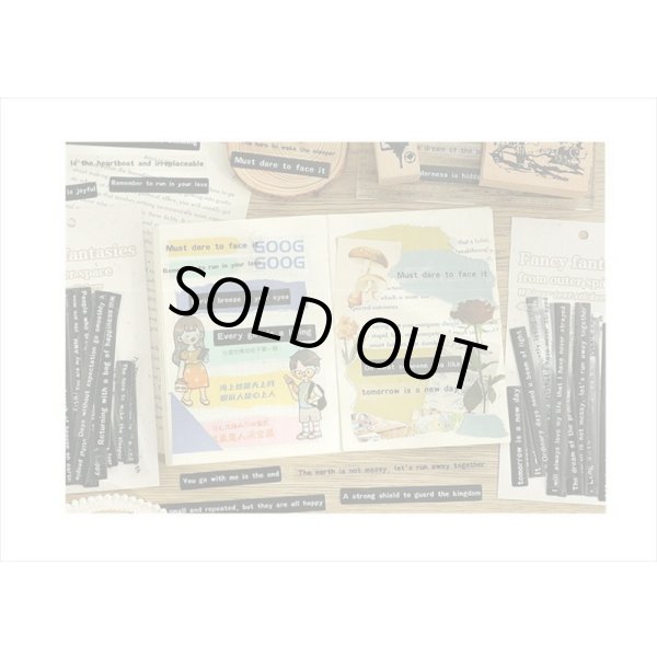 画像10: 2種＊一行英文＊ステッカー＊未来＊40枚＊海外製 (10)