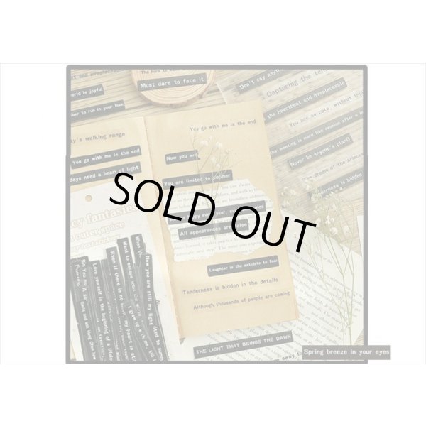 画像8: 2種＊一行英文＊ステッカー＊未来＊40枚＊海外製 (8)