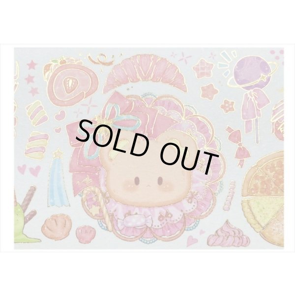 画像5: ラブリーベア💓＊ピンク・スイーツ＊箔押し＊幅広＊マスキングテープ＊はく離式＊海外マステ (5)