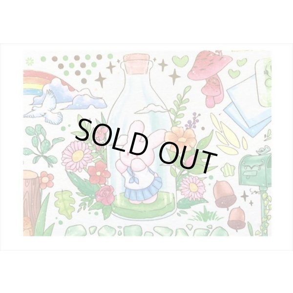 画像5: ラブリーベア💓＊グリーン・森の中＊箔押し＊幅広＊マスキングテープ＊はく離式＊海外マステ (5)