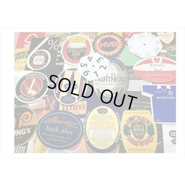 画像10: イギリス＊パブコースター＊柄も形もいろいろ10枚セット＊厚紙＊海外製 (10)