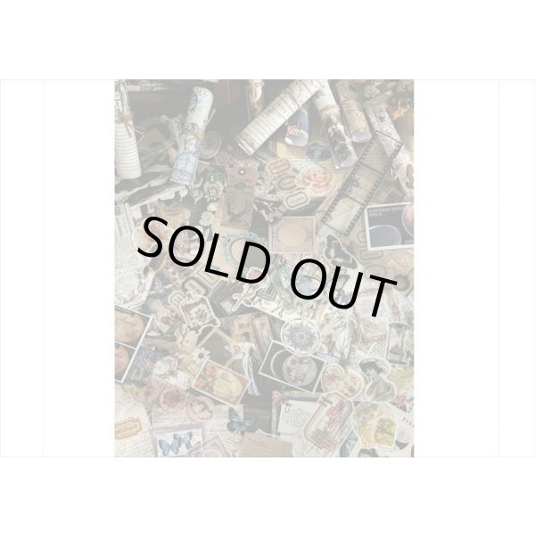 画像12: パッケージがオシャレな素材100点セット＊ロマン＊ペーパー＆シール＊海外製 (12)