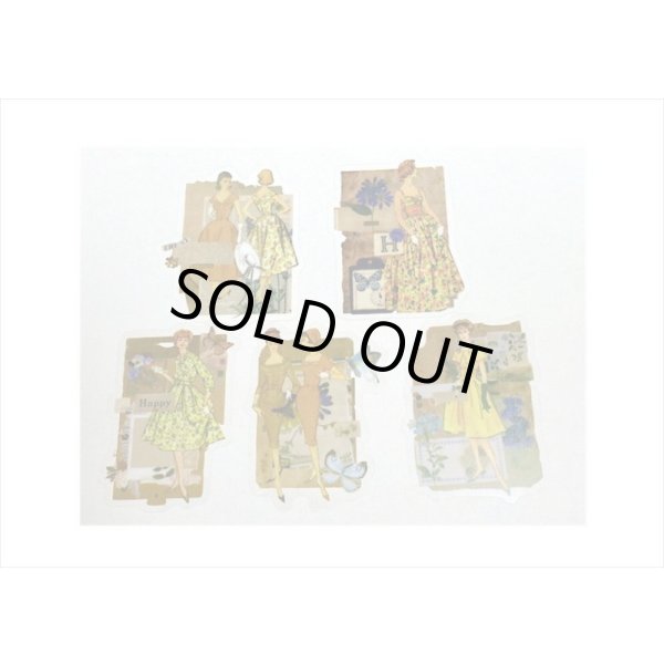 画像6: 防水＊PETシール＊イエロー＊ファッションモデル＊30枚♪＊海外製 (6)