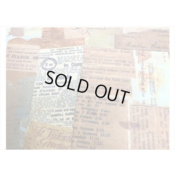 画像3: 3種の素材紙＊レター＊ペーパーとシールのセット＊21点＊海外製 (3)