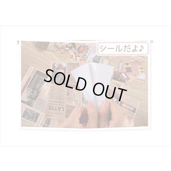 画像8: A5サイズのペーパーセット＊ひまわり＊ペーパーとシール＊12枚＊海外製 (8)