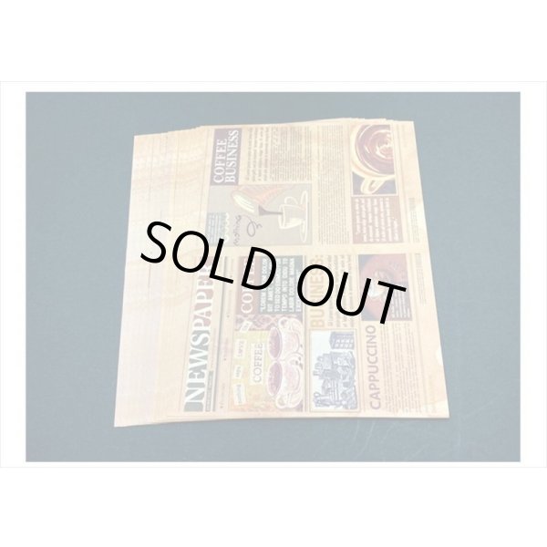 画像6: A5サイズのペーパーセット＊珈琲＊ペーパーとシール＊12枚＊海外製 (6)