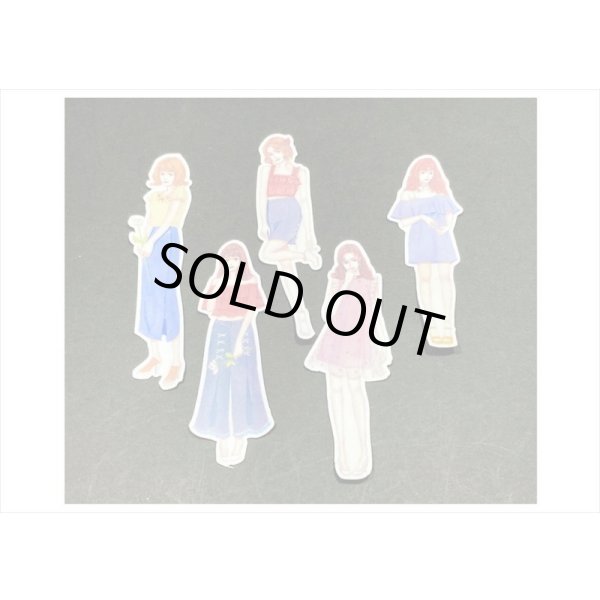 画像8: 19人の女の子＊ダイカットシール＊19枚＊海外製 (8)