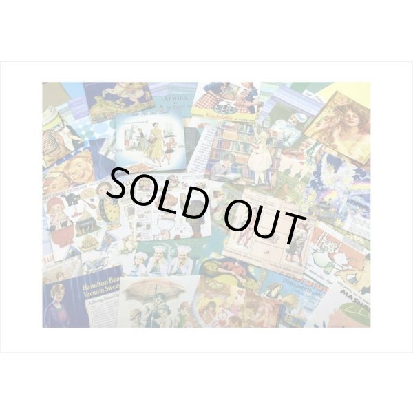 画像3: 赤い箱♪レトロ＊素材＊100点セット＊海外製 (3)