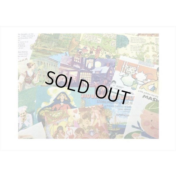 画像7: 赤い箱♪レトロ＊素材＊100点セット＊海外製 (7)