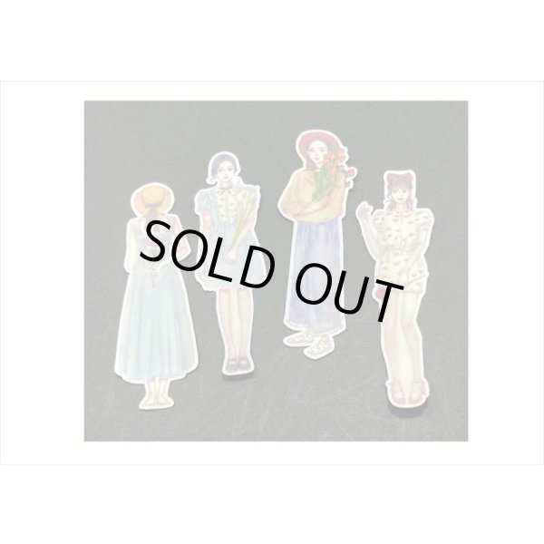 画像6: 19人の女の子＊ダイカットシール＊19枚＊海外製 (6)