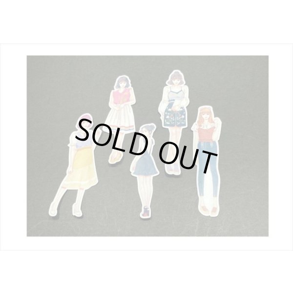 画像7: 19人の女の子＊ダイカットシール＊19枚＊海外製 (7)