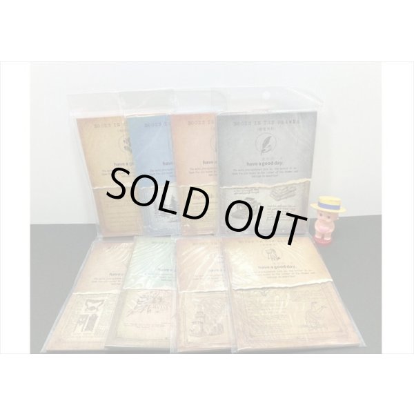 画像20: 2種のアンティークなペーパーセット＊植物＊30枚＊海外製 (20)